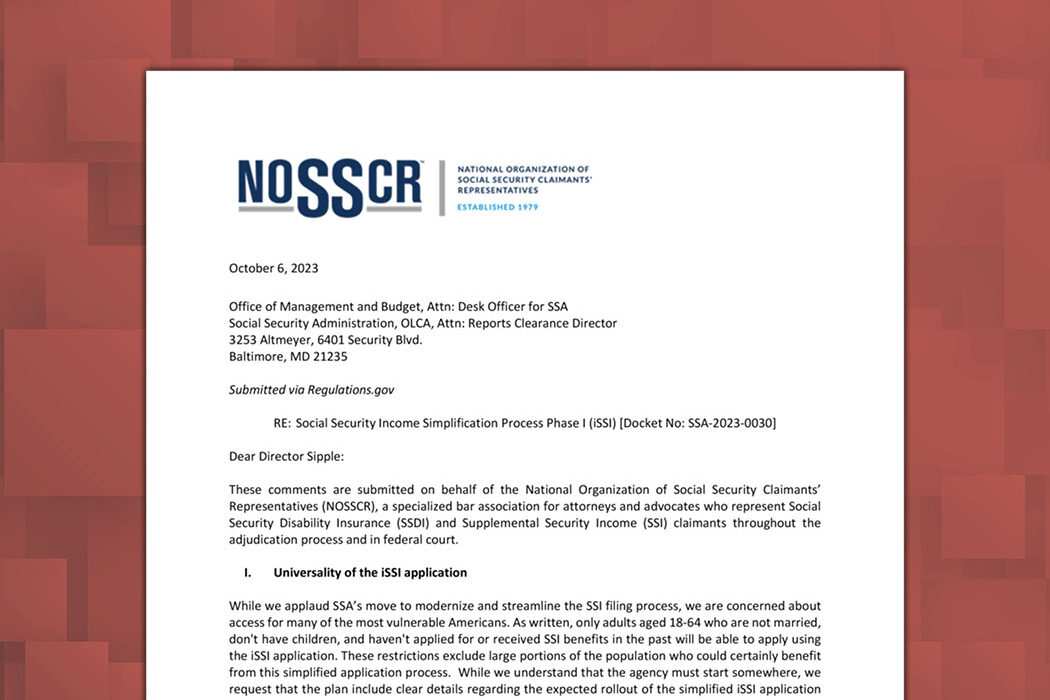 A screenshot of a cover letter in front of a red, abstract background with floating squares.